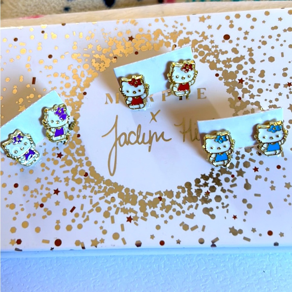 Hello kitty earrings $6 each